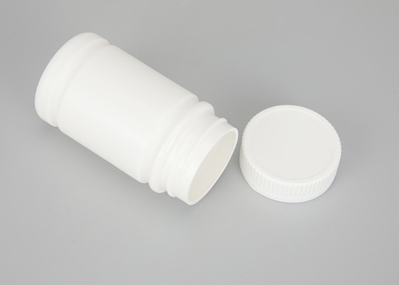 मेडिसिन केमिकल के लिए स्क्रू कैप प्लास्टिक पिल बॉटल 60ml 120ml व्हाइट