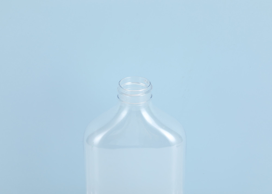 दूध चाय की बोतलें 250ml 350ml 300ml 500ml प्लास्टिक जूस की बोतलें स्क्रू कैप के साथ