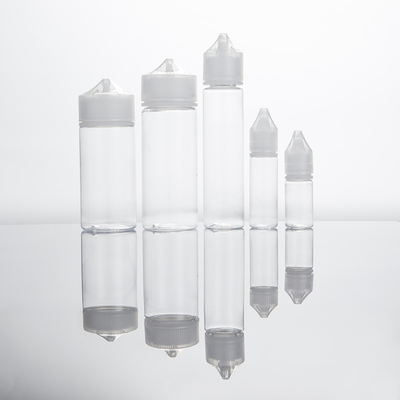 आईएसओ छोटे पेंच शीर्ष प्लास्टिक की बोतलें 10ml 20ml 30ml 50ml 60ml