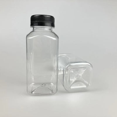 अनुकूलित खाली प्लास्टिक जूस की बोतलें 250ml 2 औंस