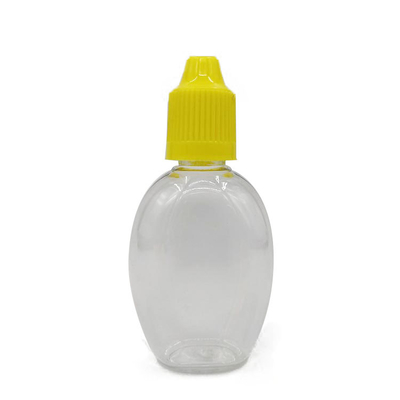 30ml अंडाकार और वर्ग प्लास्टिक स्क्वायर आकार की बोतलें