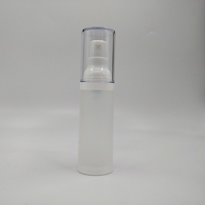 कृत्रिम मॉइस्चराइजर कॉस्मेटिक प्लास्टिक की बोतल 30ml 50ml 60ml फ्लिप टॉप बंद के साथ