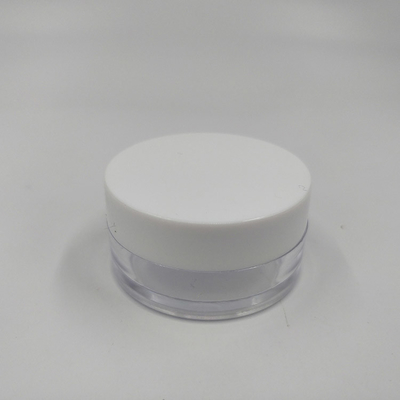 चिकनी सतह प्लास्टिक कॉस्मेटिक जार 10ml 15ml 30ml 60ml 80ml 100ml 120ml 150ml छोटा