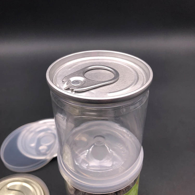 खाद्य ग्रेड शहद कंटेनर 150ml 250ml स्प्रोस्टेड पारदर्शी एम्बर प्लास्टिक स्क्रब बॉडी बटर प्लास्टिक ढक्कन के साथ कॉस्मेटिक cram जार