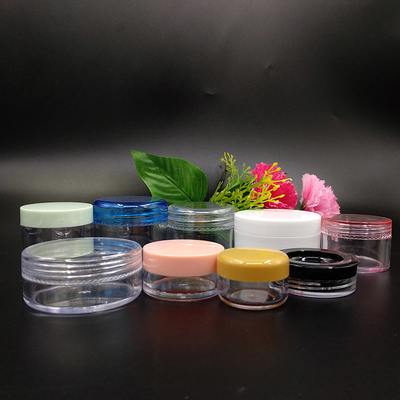 Lanwei 20ml 30ml 50ml सफेद नीला काला खाली कॉस्मेटिक पैकिंग चेहरा पैकेजिंग प्लास्टिक जार