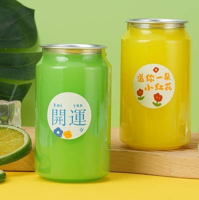 250ml 330ml 500ml जूस के लिए प्लास्टिक पेय डिब्बे