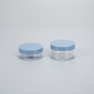 खाली कॉस्मेटिक जार 3ml 5ml प्लास्टिक स्पष्ट क्रीम जार