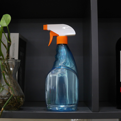 200ml प्लास्टिक सिलेंडर ट्रिगर स्प्रेयर बोतल अनुकूलित लोगो स्क्रीन मुद्रित