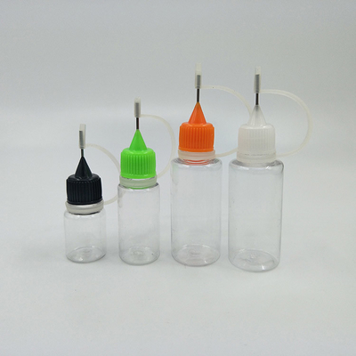 चिकनी ग्लास ड्रॉपर बोतलें पेंच टोपी 10ml-120ml पारदर्शी काला अनुकूलित