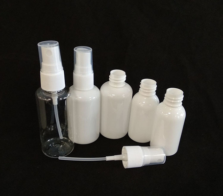 30ml 50ml 60ml 80ml 100ml 120ml 150ml 200ml 250ml 300ml 360ml गोल पीईटी प्लास्टिक मिस्ट स्प्रे बोतल