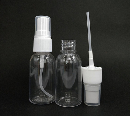 30ml 50ml 60ml 80ml 100ml 120ml 150ml 200ml 250ml 300ml 360ml गोल पीईटी प्लास्टिक मिस्ट स्प्रे बोतल