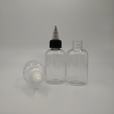 15ml 30ml 50ml 70ml 80ml 100ml अनुकूलित मुद्रण के साथ प्लास्टिक पेंच शीर्ष कंटेनर