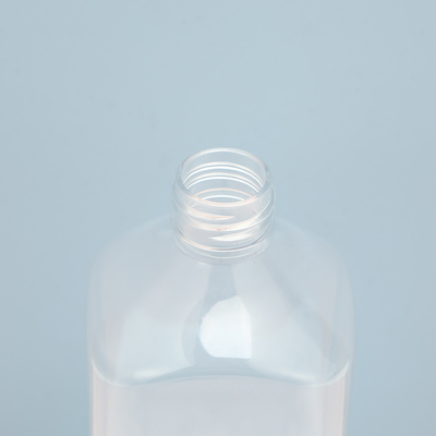 पेट्रोलियम मुक्त स्पष्ट 250ml 300ml 500ml लोशन बोतलें यूवी इलेक्ट्रोप्लाटेड कैप के साथ