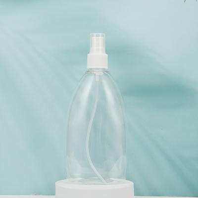 स्पष्ट गोल पीएमएमए लोशन बोतलें 250ml 300ml 500ml नमूना प्रदान किया गया सफेद/ग्राहक के अनुरोध पर