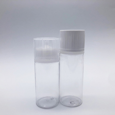 बाल प्रतिरोधी पारदर्शी ई तरल बोतल पेंच टोपी सील 10ml-100ml क्षमता