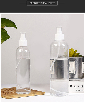 खाली फाइन मिस्ट पीईटी 30ml 50ml 100ml 120ml 150ml 200ml 250ml 500ml एम्बर व्हाइट क्लियर प्लास्टिक स्प्रे बोतल कॉस्मेटिक के लिए