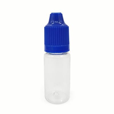 पारदर्शी 10ml 15ml 30ml 60ml 80ml 100ml पीईटी ई तरल बोतल अनुकूलित लोगो स्क्रीन प्रिंटिंग के साथ
