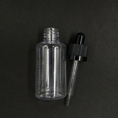 तरल के लिए चिकनी ग्लास ड्रॉपर बोतलें - ड्रॉपर कैप विभिन्न आकार 10ml-120ml