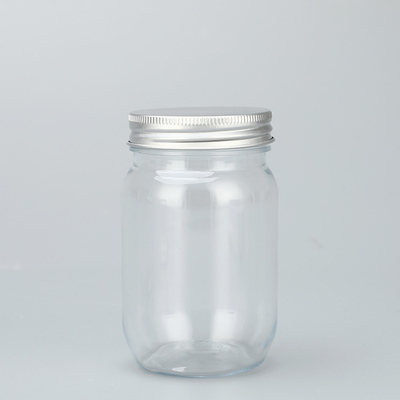 थोक पीईटी खाली प्लास्टिक पेंच टोपी प्लास्टिक जार 50-800ml