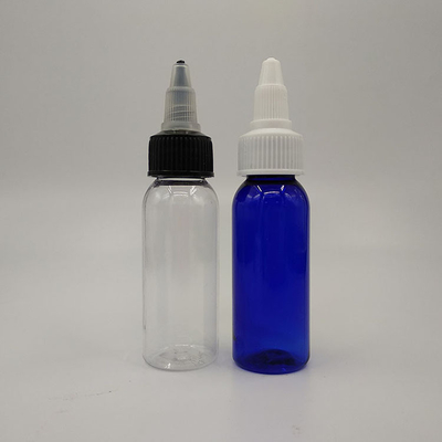 10ml-120ml कस्टम लोगो स्क्रू कैप 50ml ग्लास ड्रॉपर बोतलें चिकनी सतह के साथ
