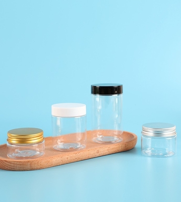 100ml 120ml 4oz 200ml 300ml बॉडी स्क्रब जार मैट व्हाइट कंटेनर जार प्लास्टिक