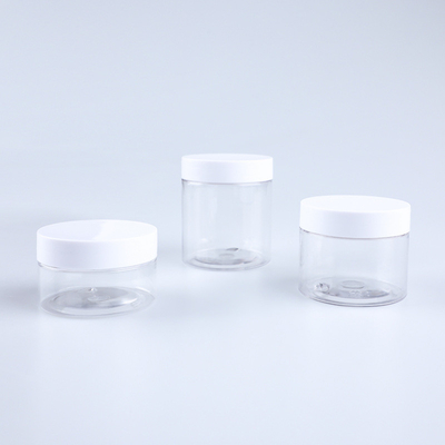 100ml 120ml 4oz 200ml 300ml बॉडी स्क्रब जार मैट व्हाइट कंटेनर जार प्लास्टिक