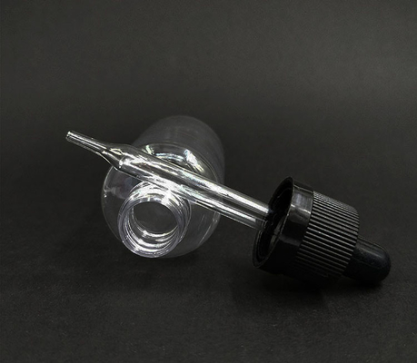 कस्टम एम्बर स्क्रू टॉप ग्लास ड्रॉपर बोतलें 10ml से 120ml क्षमता के साथ