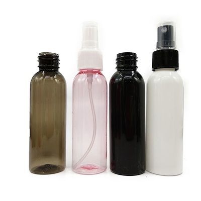 15ml 30ml 40ml 70ml अल्कोहोल स्प्रे बोतल खाली पारदर्शी अल्कोहल पीईटी प्लास्टिक स्प्रे बोतलें