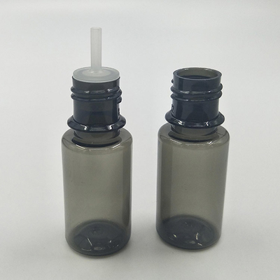 ट्यूर गोल 10ml 15ml 30ml 60ml 80ml 100ml स्क्रू कैप पारदर्शी ई तरल बोतल