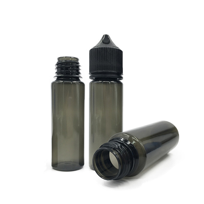 ई लिक्विड ड्रॉपर चब्बी गोरिल्ला बोतलें 10-100ml कस्टम लोगो प्रिंट और बाल प्रतिरोधी टोपी के साथ