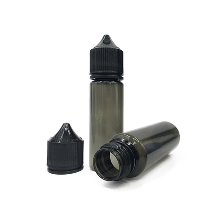 ई लिक्विड ड्रॉपर चब्बी गोरिल्ला बोतलें 10-100ml कस्टम लोगो प्रिंट और बाल प्रतिरोधी टोपी के साथ