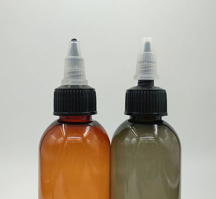 प्लास्टिक के 150 मिलीलीटर के स्क्रू टॉप बोतलें