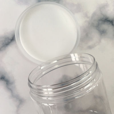 ढक्कन और किफायती के साथ प्लास्टिक भंडारण जार