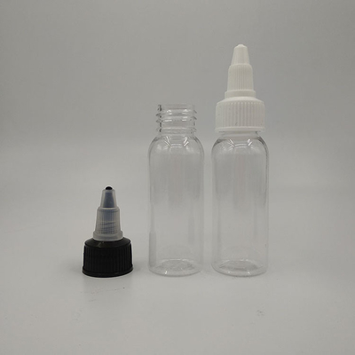 अनुकूलित सीलिंग प्रकार प्लास्टिक पेंच शीर्ष बोतलें क्षमता 15ml 30ml 50ml 70ml 80ml 100ml