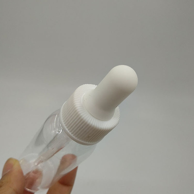 चिकनी सतह और पेंच ढक्कन के साथ 10ml-120ml प्लास्टिक ड्रॉपर बोतलें