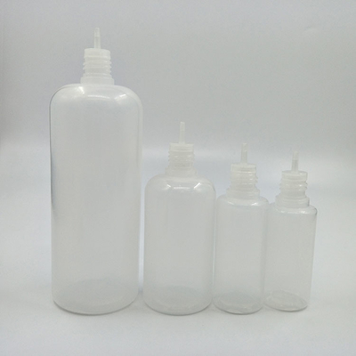 10ml-120ml पारदर्शी काले ग्लास ड्रॉपर बोतलें स्क्रू कैप के साथ