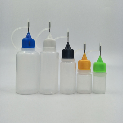 10ml-120ml पारदर्शी काले ग्लास ड्रॉपर बोतलें स्क्रू कैप के साथ