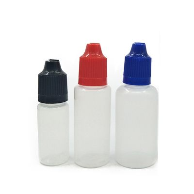 18 मिमी गर्दन आकार ई तरल बोतल 10ml 15ml 30ml 60ml 80ml 100ml ई सिगरेट के लिए