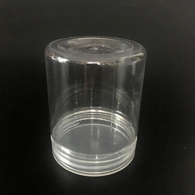 चिकनी सतह प्लास्टिक कॉस्मेटिक जार 10ml 15ml 30ml 60ml 80ml 100ml 120ml 150ml आपके आवश्यकता के लिए