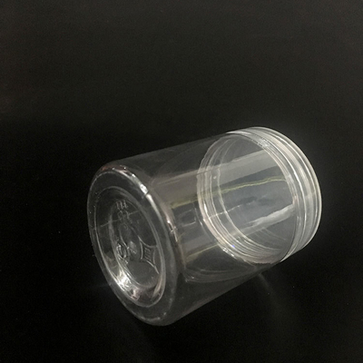 चिकनी सतह प्लास्टिक कॉस्मेटिक जार 10ml 15ml 30ml 60ml 80ml 100ml 120ml 150ml आपके आवश्यकता के लिए
