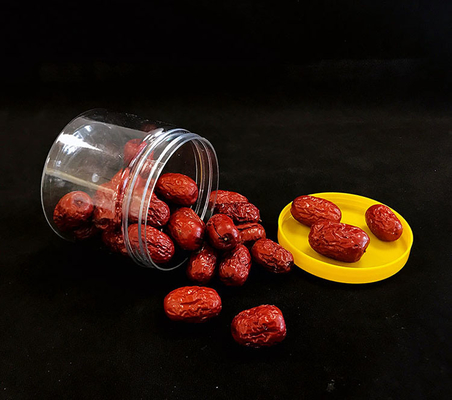 सीलिंग और एल्यूमीनियम पन्नी गास्केट के साथ अनुकूलित लोगो प्लास्टिक कॉस्मेटिक कंटेनर