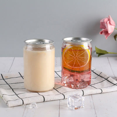 जूस व्यवसाय के लिए सबसे ज्यादा बिकने वाले कैन बोतलें BPA मुक्त प्लास्टिक की बोतल पूरी तरह से खुलने वाली पुन: प्रयोज्य जूस बोतलें कस्टम लोगो के साथ