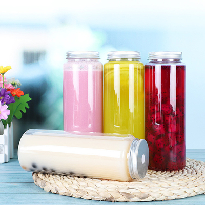 पेंच ढक्कन के साथ प्लास्टिक पेय बोतलें 120ml-1000ml