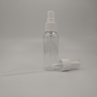 गोल पीईटी प्लास्टिक स्प्रे बोतल 10ml 15ml 30ml 50ml 60m 70ml 100ml 200ml 500ml क्षमता