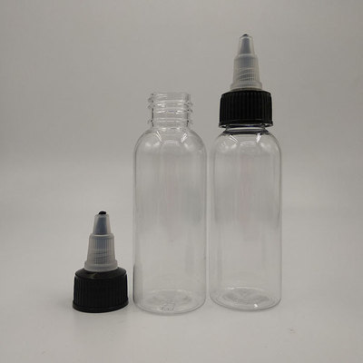 अनुकूलित सीलिंग प्रकार छोटे पेंच शीर्ष प्लास्टिक की बोतलें 15ml 30ml