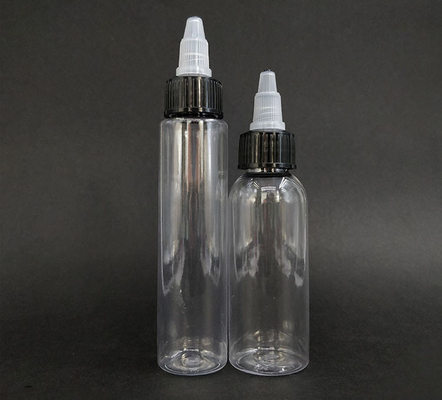 अनुकूलित सीलिंग प्रकार छोटे पेंच शीर्ष प्लास्टिक की बोतलें 15ml 30ml