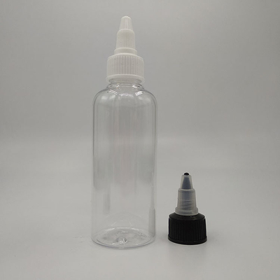 15ml 30ml 50ml 70ml 80ml 100ml पैकेजिंग के लिए प्लास्टिक की बोतलों पर पेंच