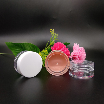 पारदर्शी प्लास्टिक सौंदर्य जार 10ml 15ml 30ml 60ml 80ml 100ml 120ml 150ml
