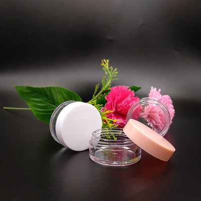 पारदर्शी प्लास्टिक सौंदर्य जार 10ml 15ml 30ml 60ml 80ml 100ml 120ml 150ml