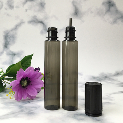 अनुकूलित लोगो ई तरल बोतल स्क्रीन प्रिंटिंग विभिन्न आकार 10ml 15ml 30ml 60ml 80ml 100ml